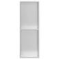 Preview: Duschnische Silber 60 x 20 x 9,5 cm Edelstahl