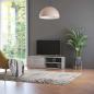 Preview: ARDEBO.de - TV-Schrank Betongrau 120x34x37 cm Holzwerkstoff