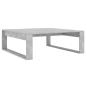 Preview: Couchtisch Betongrau 100x100x35 cm Holzwerkstoff