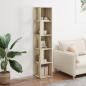 Preview: Eckregal Sonoma-Eiche 33x33x164,5 cm Holzwerkstoff