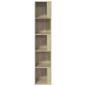Preview: Eckregal Sonoma-Eiche 33x33x164,5 cm Holzwerkstoff
