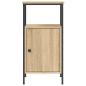 Preview: Nachttische 2 Stk. Sonoma-Eiche 41x31x80 cm Holzwerkstoff