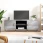 Preview: ARDEBO.de - TV-Schrank Grau Sonoma 150x30x50 cm Holzwerkstoff