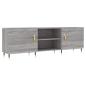 Preview: TV-Schrank Grau Sonoma 150x30x50 cm Holzwerkstoff