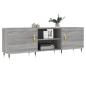 Preview: TV-Schrank Grau Sonoma 150x30x50 cm Holzwerkstoff