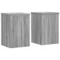 Preview: Pflanzenständer 2 Stk. Grau Sonoma 20x20x30 cm Holzwerkstoff