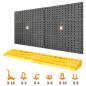 Preview: Werkzeugwand 500x1000 mm 50 Haken PP