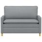Preview: Sofa Hellgrau 126 x 81 x 87,5 cm