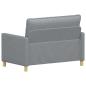 Preview: Sofa Hellgrau 126 x 81 x 87,5 cm