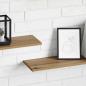Preview: Regalbrett 3 Ebenen 4 stk. 100 x 20 x 1.5 cm Holzwerkstoff