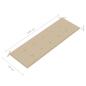 Preview: Stapelbare Gartenbank mit Auflage 159 cm Massivholz Teak
