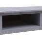 Preview: Schreibtisch Grau 110×45×76 cm Holz