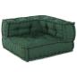 Preview: Modulare Sofagarnitur 3 pcs Grün Stoff