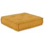 Preview: Modulare Sofagarnitur 2 pcs Gelb 140 x 70 x 56 cm Stoff