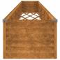 Preview: Garten-Hochbeet 580 x 50 x 36 cm Cortenstahl
