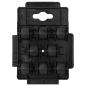 Preview: Transportroller mit 8 Rollen 4 Stk. Schwarz Polypropylen 150 kg