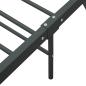 Preview: Bettgestell Grau Metall 100 × 200 cm