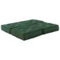 Preview: Modulare Sofagarnitur 2 pcs Grün 140 x 70 x 36 cm Stoff