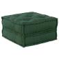 Preview: Modulare Sofagarnitur 2 pcs Grün 140 x 70 x 36 cm Stoff