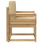 Preview: 2 Stück Outdoor-Sofagarnitur Polyester Weiß und Beige