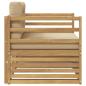 Preview: Outdoor-Sofa Weiß und Beige