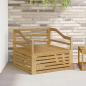 Preview: ARDEBO.de - Outdoor-Sofa Weiß