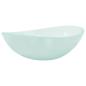 Preview: Waschbecken Hartglas 54,5x35x15,5 cm Matt