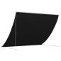 Preview: Markise Schwarz 400 x 150 cm