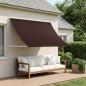 Preview: ARDEBO.de - Markise Braun 350 x 150 cm