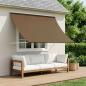 Preview: ARDEBO.de - Markise Taupe 250 x 150 cm