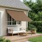 Preview: ARDEBO.de - Markise Taupe 350 x 150 cm