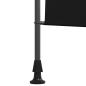 Preview: Outdoor Rollo Schwarz 120 x 270 cm