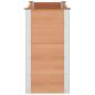 Preview: Hochbeet Braun 150 x 50 x 91 cm WPC und Aluminium