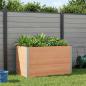 Preview: ARDEBO.de - Hochbeet Braun 150 x 100 x 91 cm WPC und Aluminium
