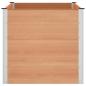 Preview: Hochbeet Braun 150 x 100 x 91 cm WPC und Aluminium