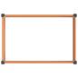 Preview: Hochbeet Braun 150 x 100 x 91 cm WPC und Aluminium