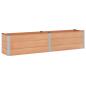 Preview: Hochbeet Braun 250 x 50 x 54 cm WPC und Aluminium