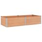 Preview: Hochbeet Braun 250 x 100 x 54 cm WPC und Aluminium