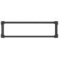 Preview: Hochbeet Grau 100 x 30 x 72 cm WPC und Aluminium