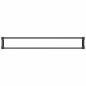 Preview: Hochbeet Grau 200 x 30 x 36 cm WPC und Aluminium