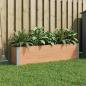 Preview: ARDEBO.de - Hochbeet Braun 150 x 30 x 36 cm WPC und Aluminium