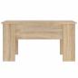Preview: Couchtisch Sonoma-Eiche 79x49x41 cm Holzwerkstoff