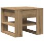 Preview: Couchtisch Artisan-Eiche 55,5x55x45 cm Holzwerkstoff