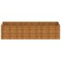Preview: Hochbeet 290x100x69 cm Cortenstahl