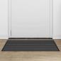 Preview: Fußmatte Schwarz 60 x 90 cm Polypropylen