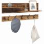 Preview: Wandmontierter nachttisch Wandhalterung Altholz 90 x 15 x 36 cm