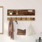 Preview: Wandmontierter nachttisch Wandhalterung Altholz 90 x 15 x 36 cm