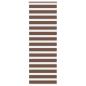 Preview: ARDEBO.de - Doppelrollo Braun 85x230 cm Stoffbreite 80,9 cm Polyester