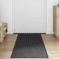 Preview: Fußmatte Schwarz 60 x 180 cm Polypropylen