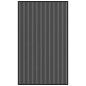 Preview: ARDEBO.de - Fußmatte Streifen Schwarz und Grau 90x150 cm